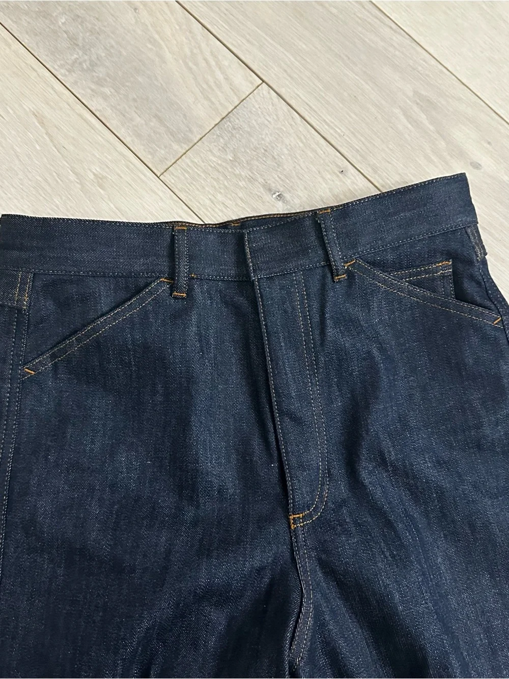soeur Dark Indigo Relaxed Straight Jeans
